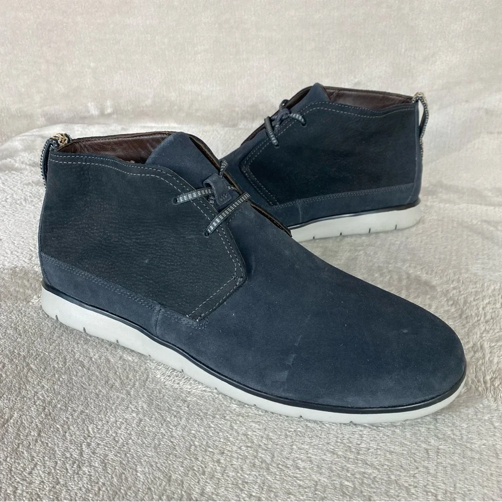 UGG Freamon Chukka Boots Mens Size 13 Blue Suede Waterproof Treadlite NEW‎